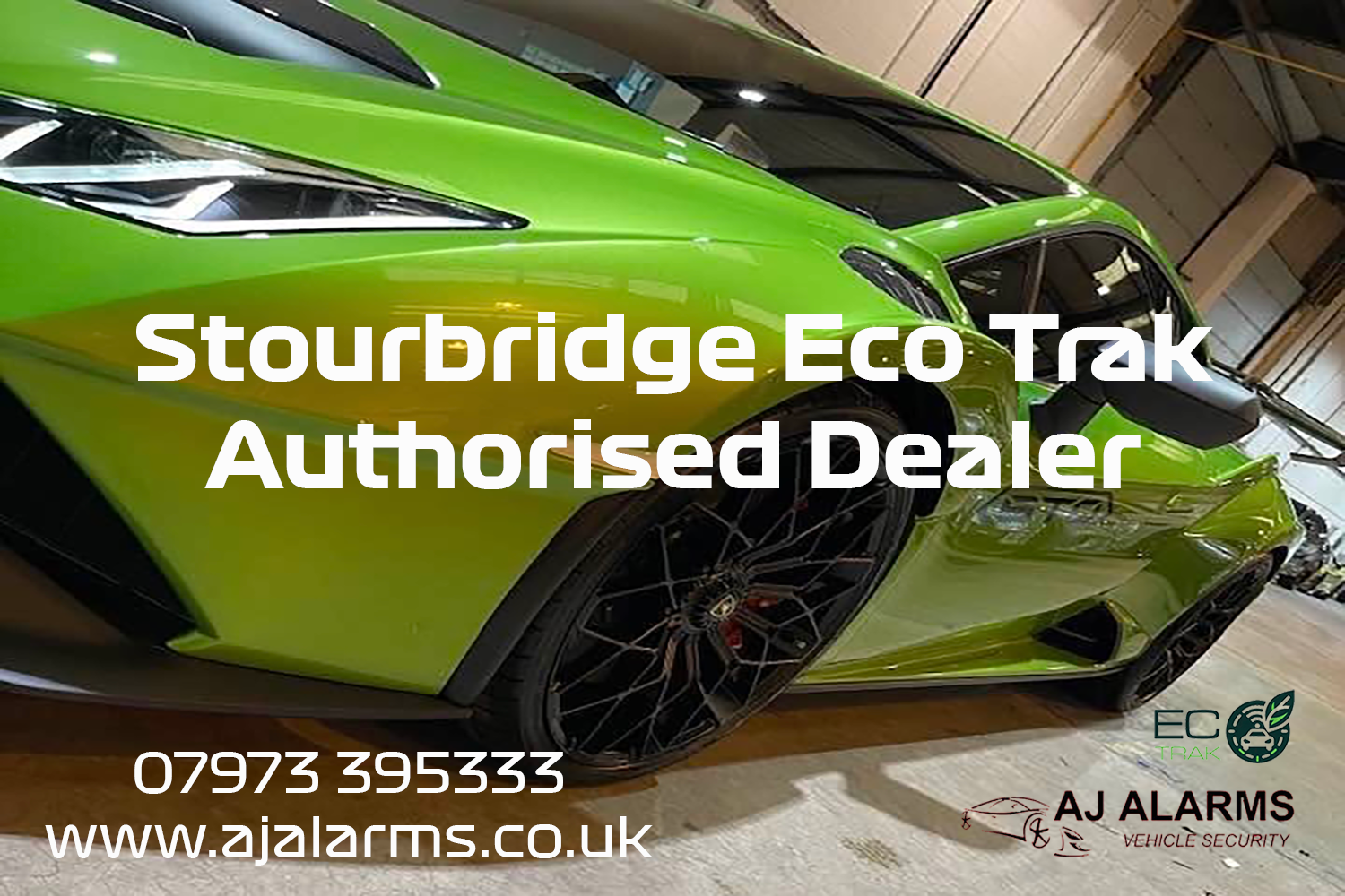 AJ Alarms Stourbridge Eco Trak Authorised Dealer